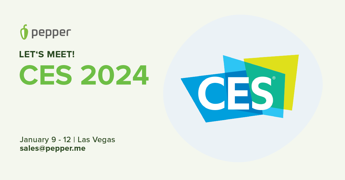 Meet up with Pepper at CES 2024